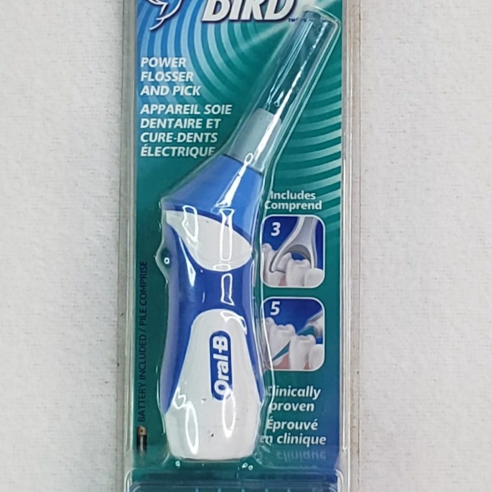 Brand New Oral-B Hummingbird Power Gum Stimulator 3 Flosser Head Starter Pack - Picture 7 of 10
